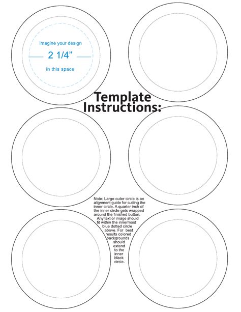2 14 Button Template Download Printable Pdf Templateroller
