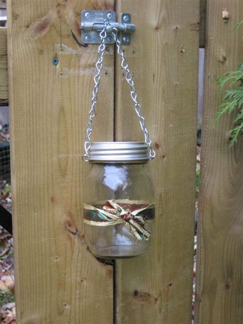 1 Outdoor Hanging Mason Jar Solar Lids By Addedtouchesbyscott 1150