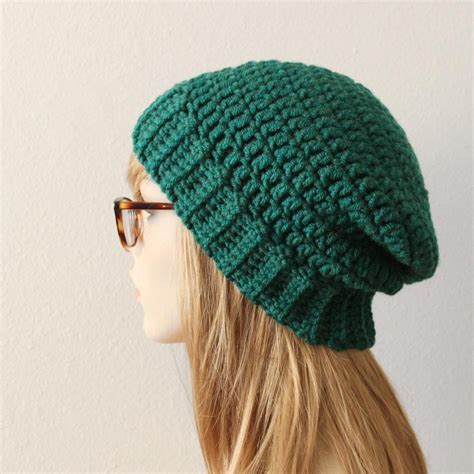 Crochet Pattern Chunky Beanie With Ribbed Brim Pattern Producttype