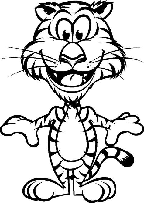 Funny Animal Coloring Page Coloring Home
