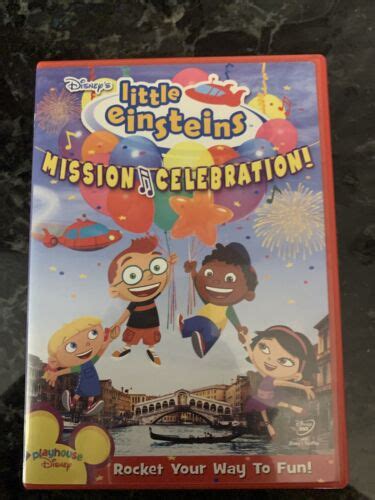 Disneys Little Einsteins Mission Celebration Dvd Playhouse Disney