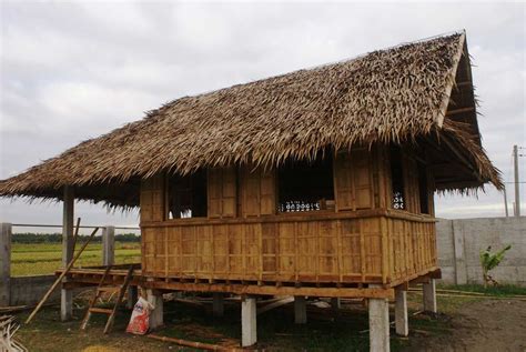 We Build A Bahay Kubo Bamboo Guest House Bamboo House Design