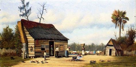 Oil Painting Replica Cabin Scene 3 By William Aiken Walker 1839 1921