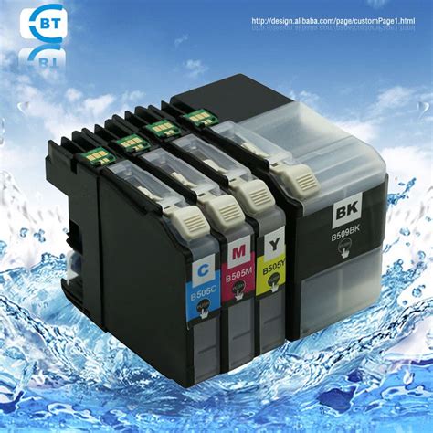 4pcs Compatible Lc509 Lc505 Ink Cartridge For Brother Dcp J100 Dcp J105