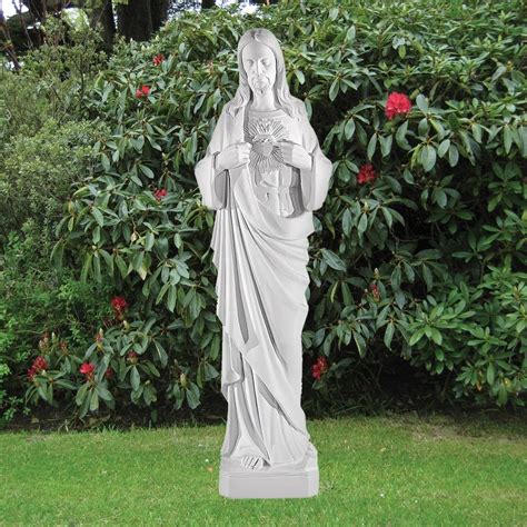 Jesus Christ 122cm Religious Sculpture Marble Garden Statue
