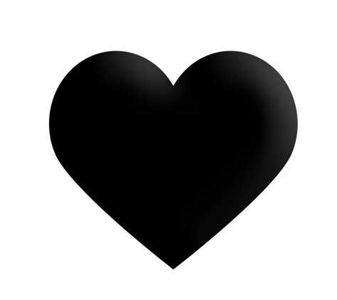 Black Heart Png Clip Art Library