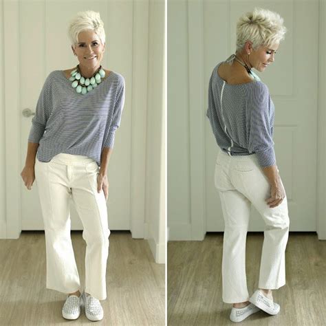 51 Best Chic Over 50 Images On Pinterest Chic Over 50 Gray Hair And