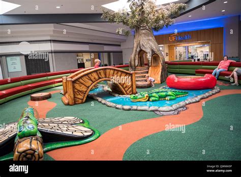 Play Area For Children Inside A Shopping Mall In Gainesville Florida