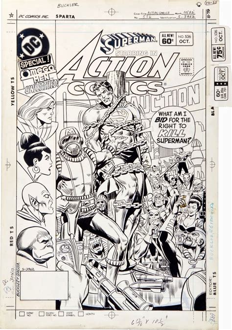 Dc Comics Of The 1980s 1982 Anatomy Of A Cover Action Comics 536