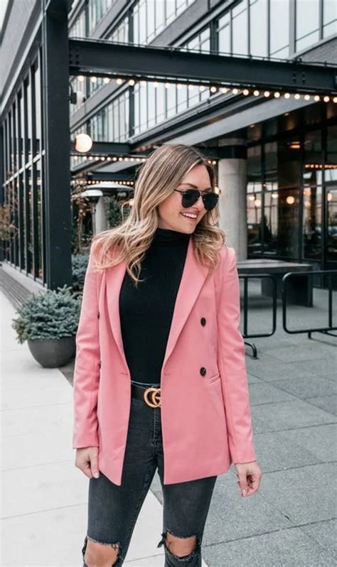 Pink Blazer Outfits Ideas In Blazer Outfits For Women Blazer Outfits Pink Blazer