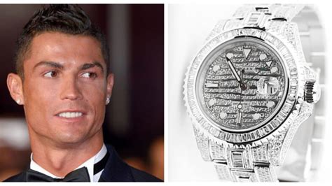 Cristiano Ronaldo With The Most Expensive Rolex Ever Made Super Vlr