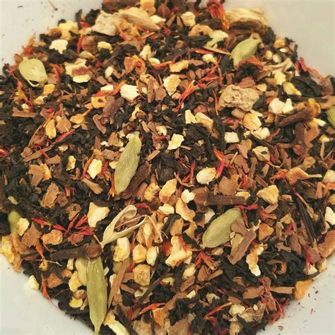 Orange Spice Organic Herbal Tea Blend Fall Blend Autumn Warm Chai