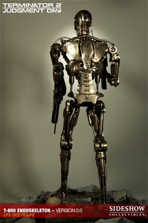 Lifesize Terminator T 800 Endoskeleton The Green Head
