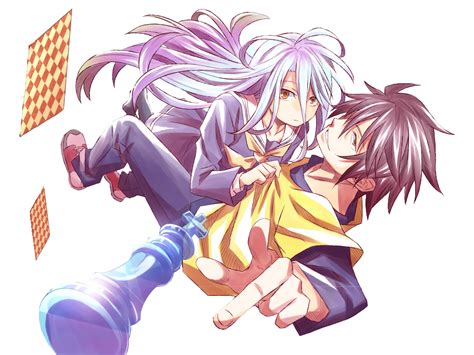 Render Sora Y Shiro By Anime1492 On Deviantart