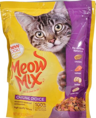 Meow Mix Original Choice Cat Food 113 Lb Harris Teeter