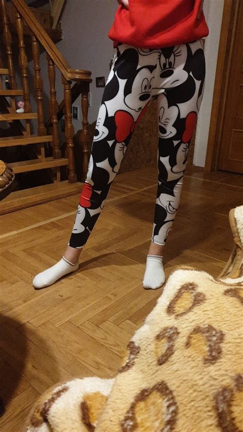 Mickey Mouse Leggings Minnie Mouse Yoga Hose Disney Gym Etsy