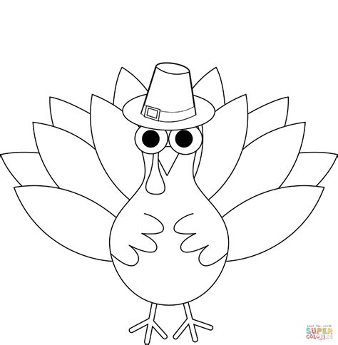 Supercoloring Thanksgiving Coloring Pages