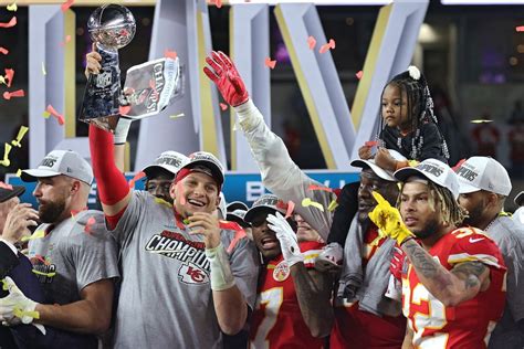 Kansas city chiefs' patrick mahomes celebrates with the vince lombardi trophy after winning the super bowl liv on sunday, february 2, 2020. Super Bowl 2020: From the Kansas City Chiefs' Comeback to ...