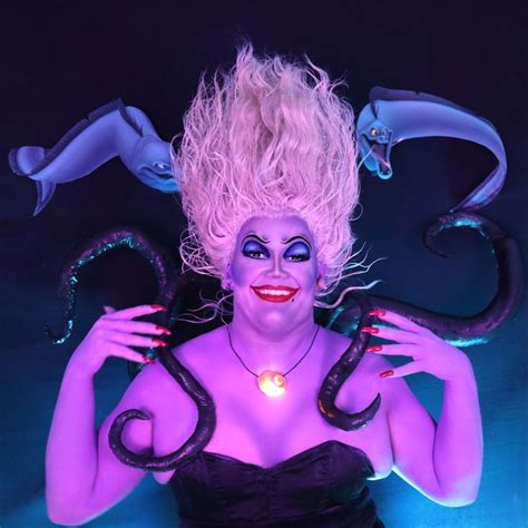 ursula makeup from the little mermaid💜 valery vision ig little mermaid makeup ursula makeup