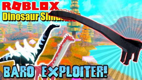 Roblox Dinosaur Simulator Exploiting Barosaurus Attack Youtube
