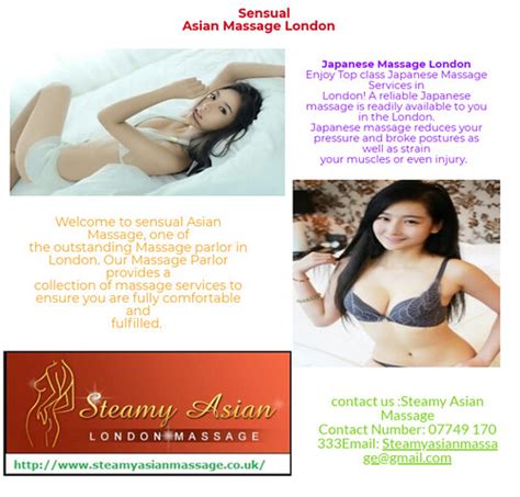 Japanese Nuru Massage London Enjoy The Day With Japanese N Flickr