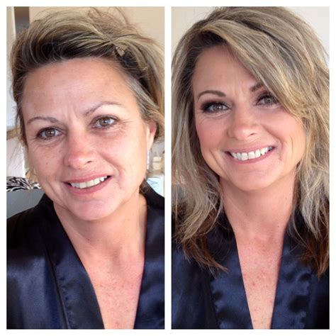 Before And After Photo From A Makover For Boudoir Shoot I Was The Makeupartist For Beauty