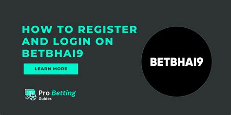 How To Register And Login On Betbhai9 Pro Betting Guides
