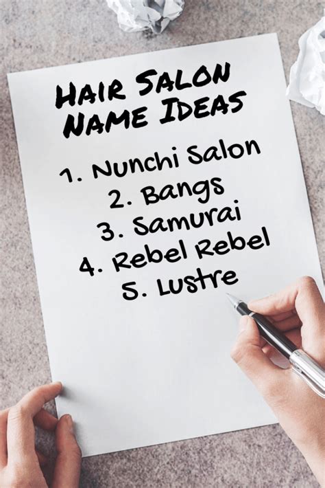 437 Truly Unique And Creative Hair Salon Names The Ultimate List 2023
