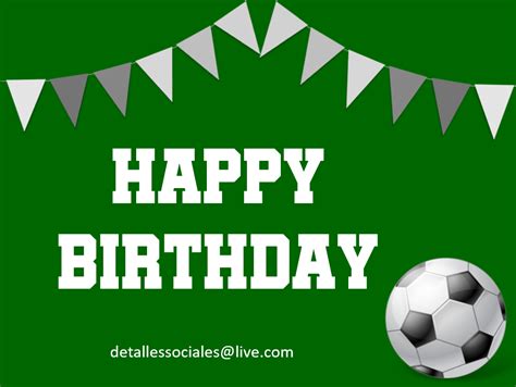 Happy Birthday Soccer