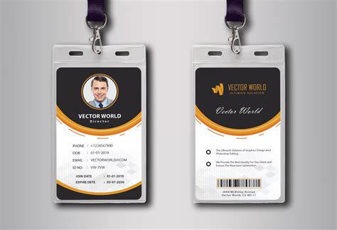 Processed and shipped the same business day. Design a customized and professional ID card especially ...