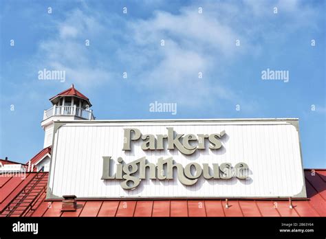 Long Beach California 06 Mar 2020 Closeup Of Parkers Lighthouse A