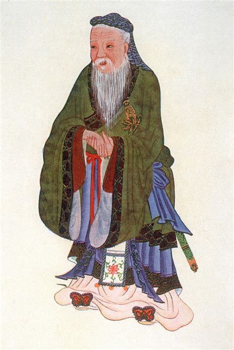 Confucius Known Also As Kung Chiu Drawing By Mary Evans Picture