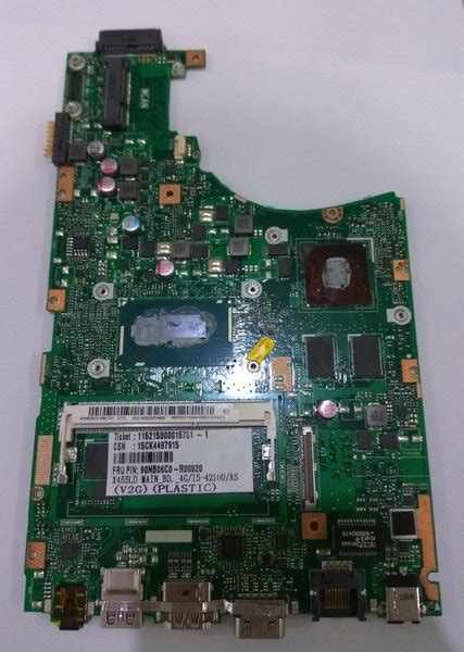 Jual Motherboard Asus X455ld Rev 21 Core I3 Vga Nvidia Di Lapak