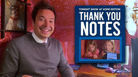 Watch The Tonight Show Starring Jimmy Fallon Highlight Thank You Notes Michelle Obama Bidens
