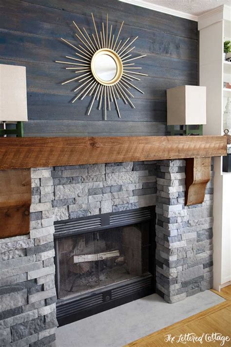 Corner Brick Fireplace Makeover Fireplace Design Ideas