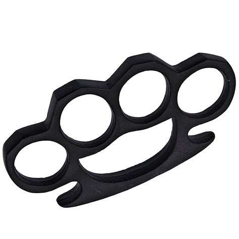 Solid Steel Knuckle Duster Brass Knuckle Black Panther Wholesale