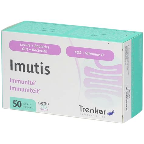 Imutis Système Immunitaire 50 Pcs Redcare Pharmacie