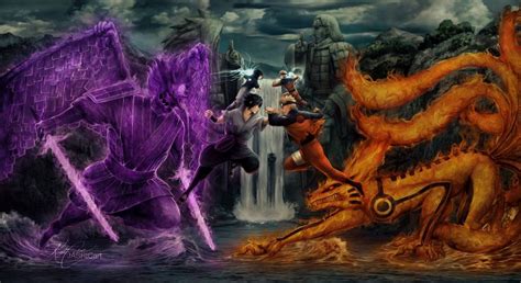 Naruto V Sasuke By Jasric On Deviantart