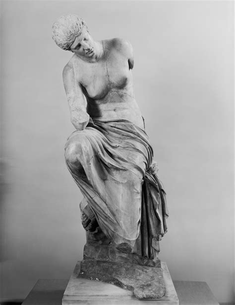 Marble Statue Of A Seated Muse Roman Imperial The Met
