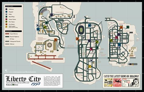 The Gta Place Rockstar Release High Res Digital Lcs And Vcs Maps