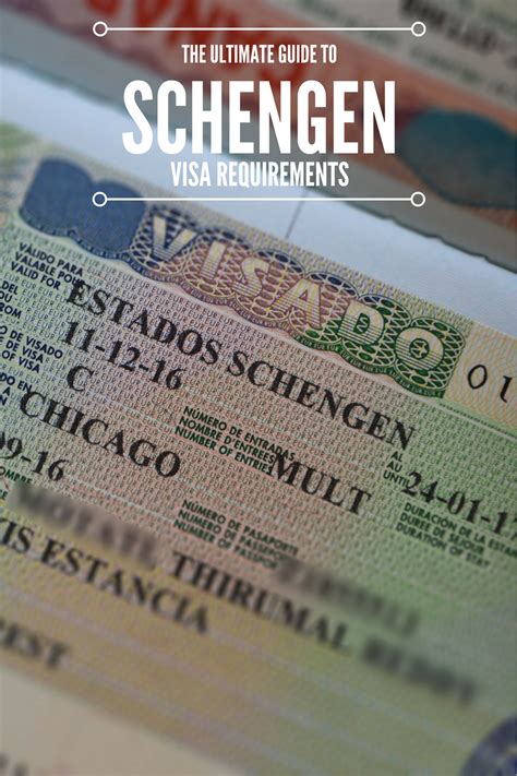 Schengen Tourist Visa Requirements Application Process And Entry Exit