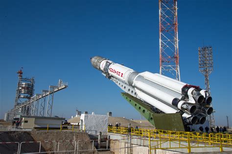 Proton Carrying European Russian Exomars Mission Lifts Off
