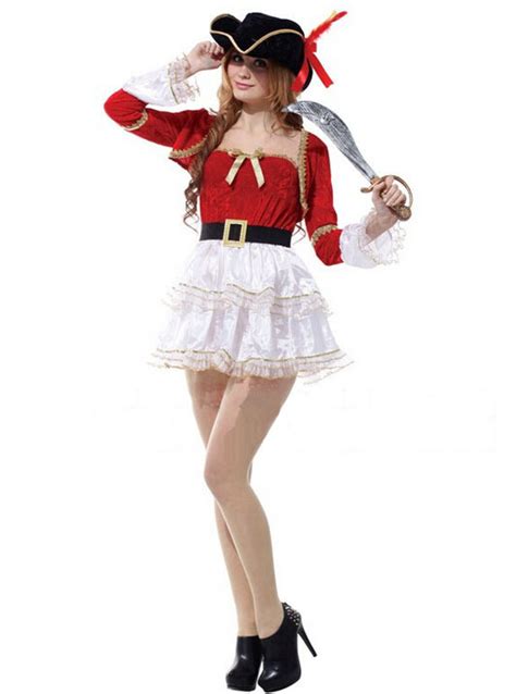 Free Shipping Sir Sex Appeal Woman Pirate Costumes Costume Party