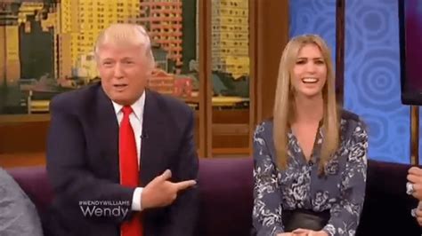 Watch Donald Trump Say That He And Ivanka Have Sex In Common
