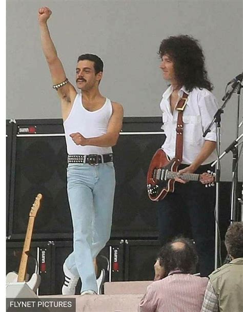 That's three decades of knowing a person and almost two of marriage, so it says a lot that gwilym lee incorporated brian may's mannerisms into his performance and was so convincing that he actually impressed his wife. Rami Malek as Freddie Mercury. Gwilym lee as Brian May. # ...