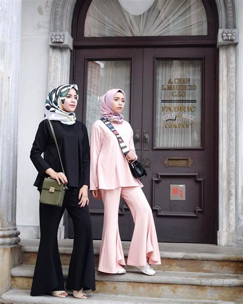 Ootd Lebaran Pinterest Pin Oleh Mila Puteri Di Hijab Outfit Model