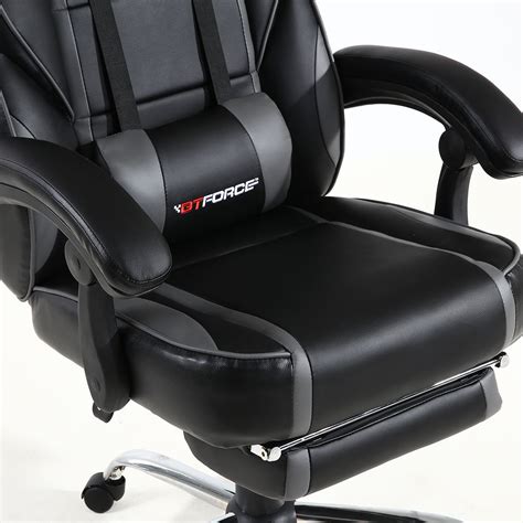 Gtforce Pace Reclining Leather Sports Racing Office Desk Chair Gaming