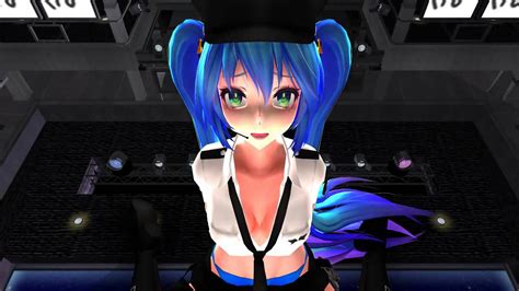 Mmd Sexy Miku Police Final Rave Dance Youtube