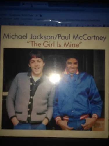 Michael Jackson Paul Mccartney Girl Is Mine Compacto 7 à venda em