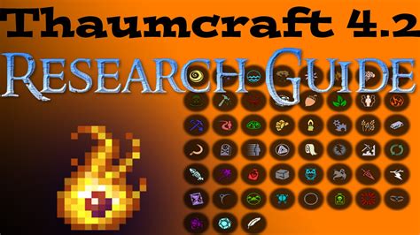 Thaumcraft 42 Aspectresearch Guide Youtube